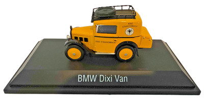 New Old Stock  BMW Dixi Lieferwagen ADAC, 1:43 Scale, Yellow, 02382, Schuco