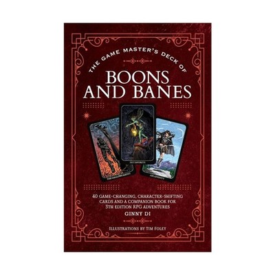 Macmillan Publishing Fantasy RPG  Game Master's Deck of Boons and Ban SW (New)