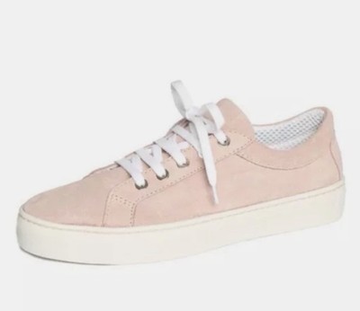 The Flexx Suede Sneaker Rose Pink Sz 7 NIB