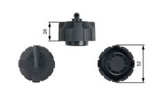 FITS ALFA ROMEO 8C 4.7 CAP, COOLANT TANK RC213 GATES