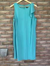 Ann Taylor Dress Women’s Size 14 Green Sleeveless Lined Sheath