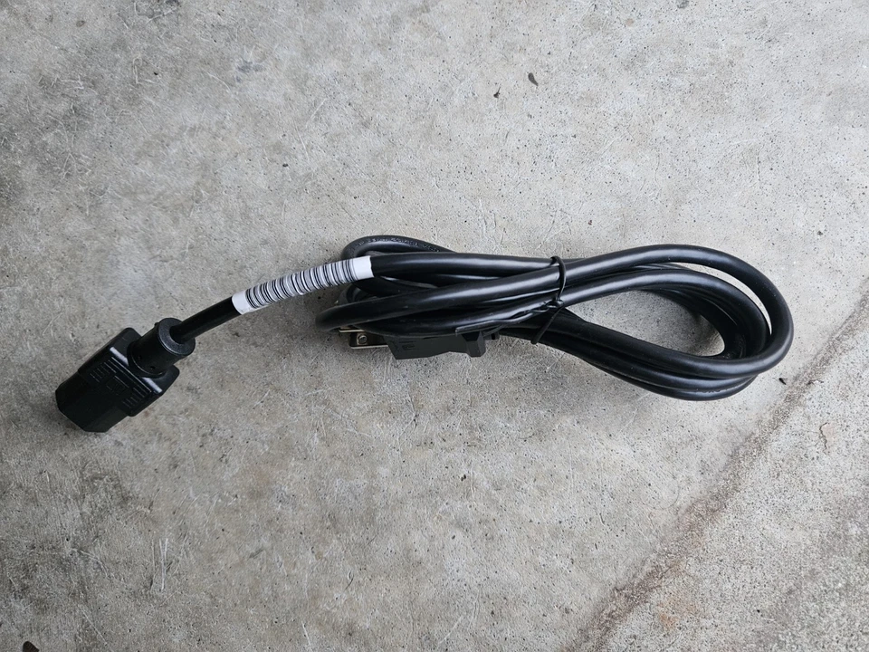 NEW 6-ft Longwell AC Power Cable, 10a 125v 121565-001 - Image 1 of 4