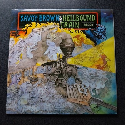 Savoy Brown   Hellbound Train - Decca    TXS.107 - LP