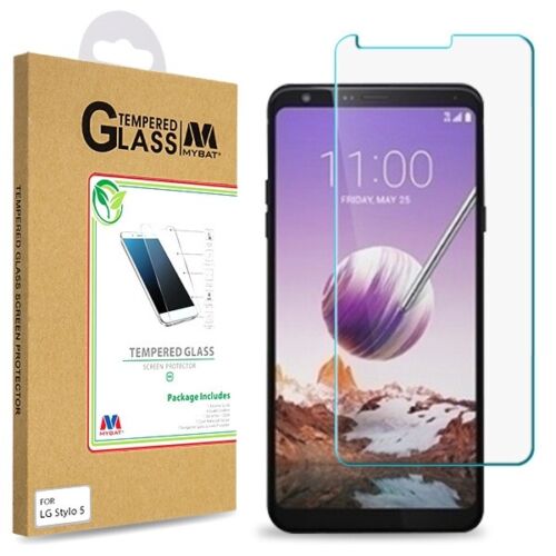 For LG Stylo 5 Tempered Glass Screen Protector Film Guard Clear 9H Shockproof - Picture 1 of 12