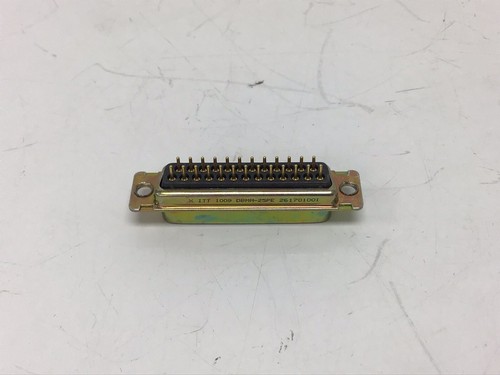 2 NEW ITT Cannon DBMM-25PE D-Sub Connector 25 Pin Gold - Picture 2 of 7