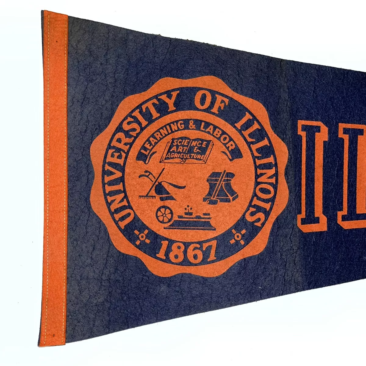 Illinois Fighting Illini Full Size Pennant