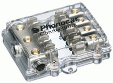 Portafusibile 4 uscite. Cavo In 3x25 mmÂ² Cavo Out 4x10 mmÂ²-PHONOCAR