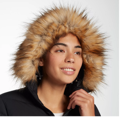 Alpine Design Women's Laurel Ridge Down Jacket, Small, Pure Black