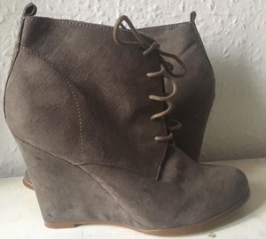 Details About La Redoute Ladies Grey Wedges Shoes Size 40
