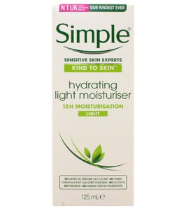 simple 72 hour moisturiser