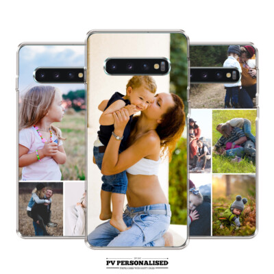 Personalisierte Handy Hülle Fotocollage Weich Silikon Cover für Samsung Galaxy