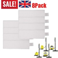 8Pcs For KARCHER SC1 SC2 SC3 SC4 SC5 Microfibre Steam Cleaner Cloth Accessories