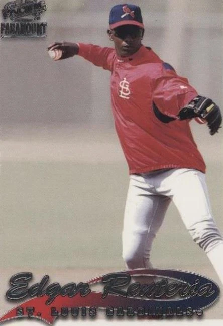 1999 Pacific Paramount - Edgar Renteria #195