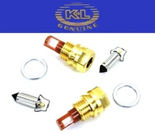 2x Carb Float Valve 98-01 VT750 Shadow ACE 01-07 Spirit Needle Seat Filter #H201