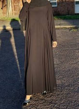 jersey flowy abaya with pockets