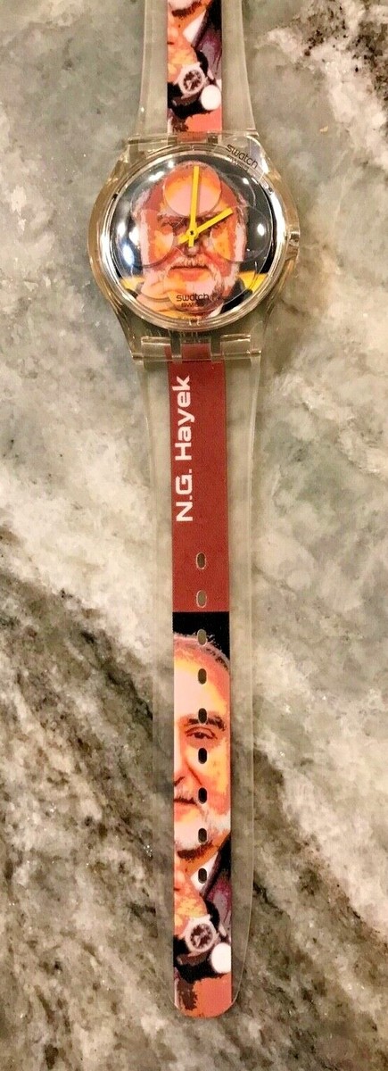 Swatch Group Hayek Uhren SWATCH NAVY BLUE RARITY MODEL COLLECTOR