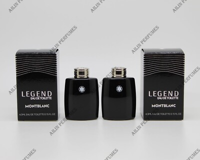 Mont Blanc Legend Mini 0.15oz (4,5ml) (Lot of 2) for men