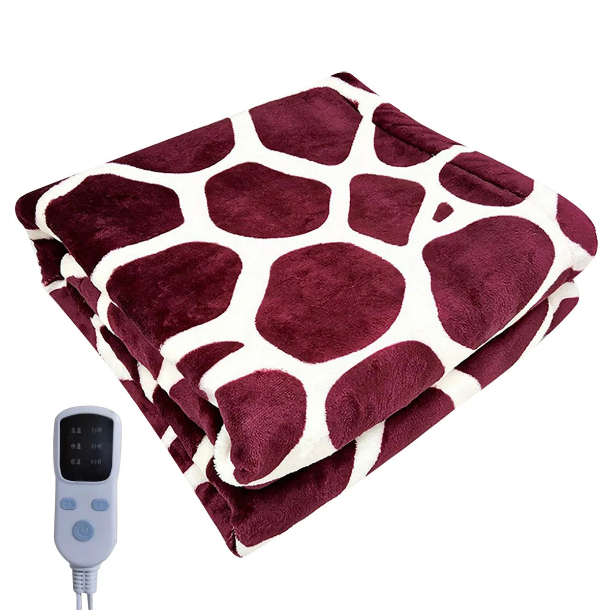 Cozy Soft Flannel Electric Heated Winter Blanket Blanket Electric Heated  Soft nl | eBay