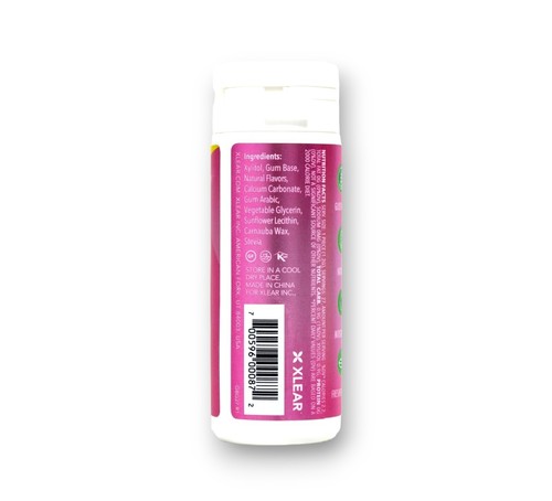 Xylitol Chewing Gum BUBBLEGUM Xylitol, 2 Pack Sugar-Aspartame Free 54 Total Pcs - Picture 4 of 7