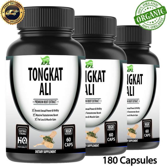 TONGKAT ALI EXTRACT 800 mg 120 Capsules High Potency Longjack