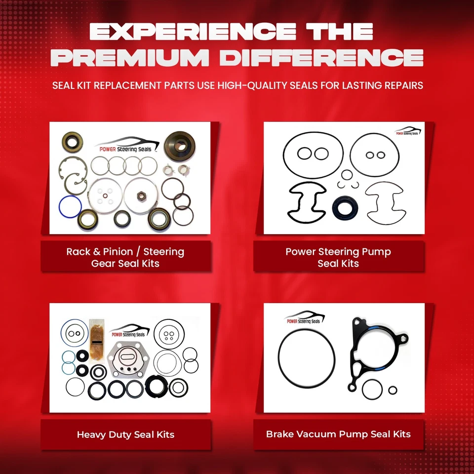 POWER STEERING RACK AND PINION SEAL/REPAIR KIT FITS BMW Z3 1998-2002 - Image 4 of 4