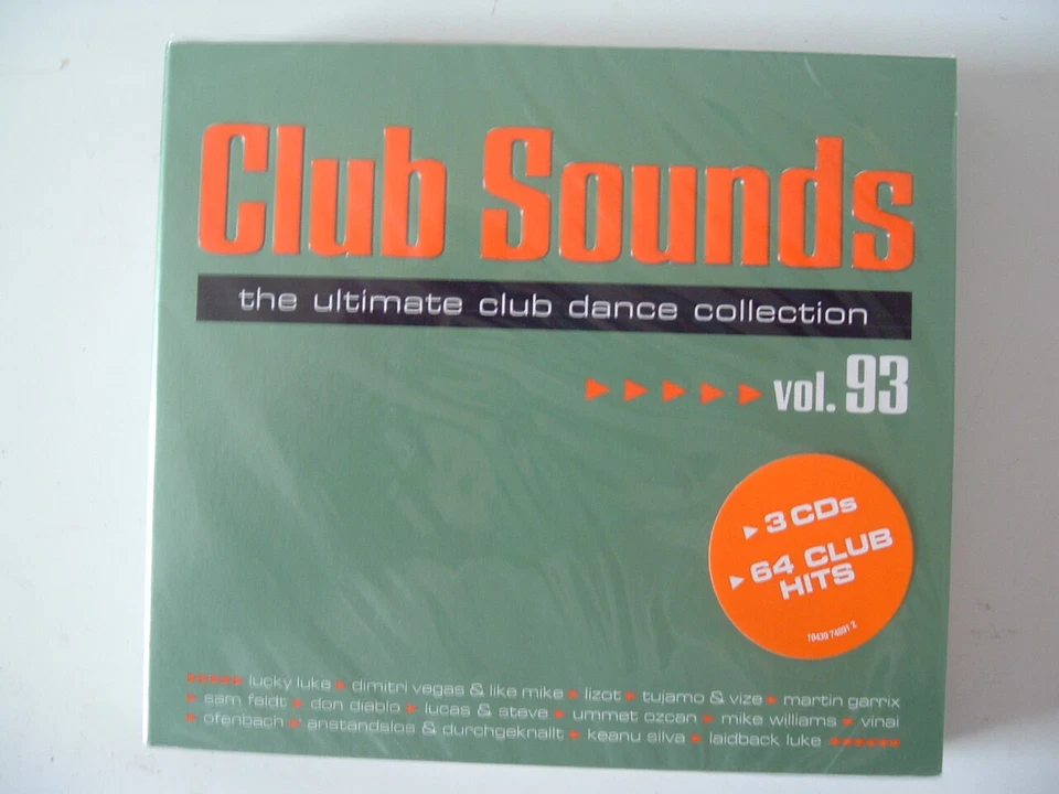 Club Sounds Vol. 93 - The Ultimate Club Dance Collection, OVP, 3 CD Set, 2020 - Bild 1 von 1