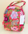 Vera Bradley ~  "Vibrant Gardenias" ~ Lunch Bunch Bag ~ NWT