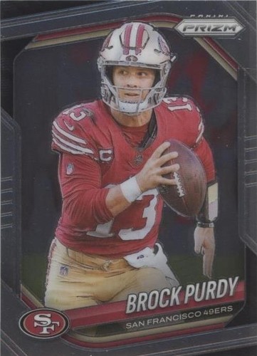 2022 Contenders Optic Brock Purdy RC Legitness Prizm Case Hit SF