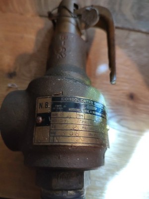 Dresser 3/4'' CONSOLIDATED PRESSURE RELIEF VALVE 1543E - 125 psi - Safety Valve