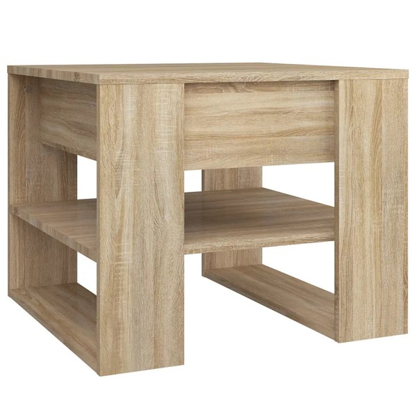 Couchtisch Sonoma-Eiche 55,5X55X45 Cm Holzwerkstoff-image