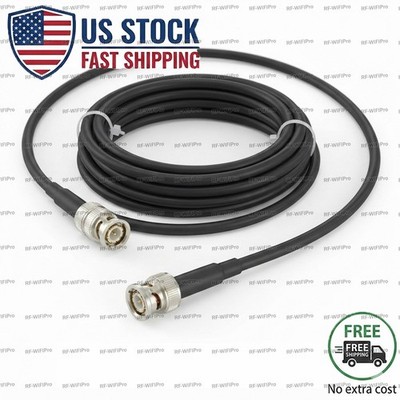RG58 Coax Cable BNC Male to BNC Male Plug Connector RF Radio Coaxial Jumper