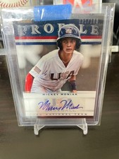 To 100 Copies Worldwide Mickey Moniak Autograph Card