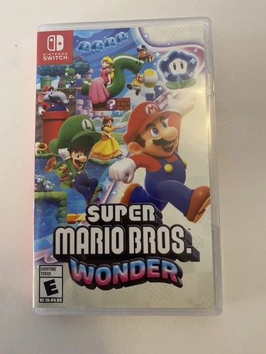 Super Mario Bros Wonder Nintendo Switch USA Complete In Box  Free Ship