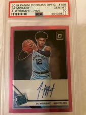 2019 optic ja morang auto pink /25 psa 10