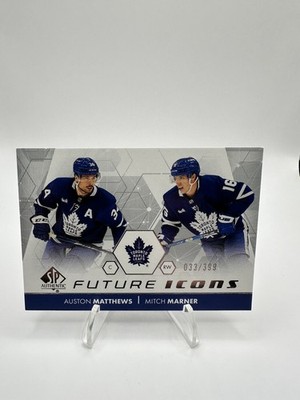 2022 SP Authentic Future Icons 033/399 Auston Matthews Mitch Marner #FI-28  