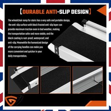 Telescopic Ramps Heavy Duty Mobility Scooter Home Telescopic Folding 5ft 1 PAIR