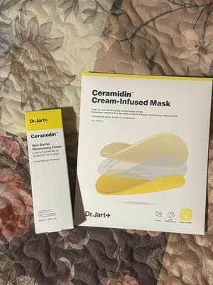 Dr. Jart + Ceramadin Korean Skin Care - Moisturizer and Cream Infused Mask