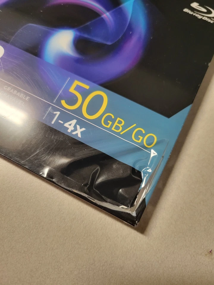 4 x TDK BD-R Blank Recordable Blu-Ray Disc 50GB 4x Speed NEW Foto 2 de 3
