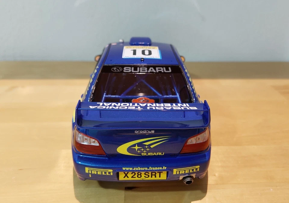 Subaru Impreza WRC Makinen-Lindstrom Monte Carlo 2002 Ottomobile OT784 1:18 - Immagine 4 di 4