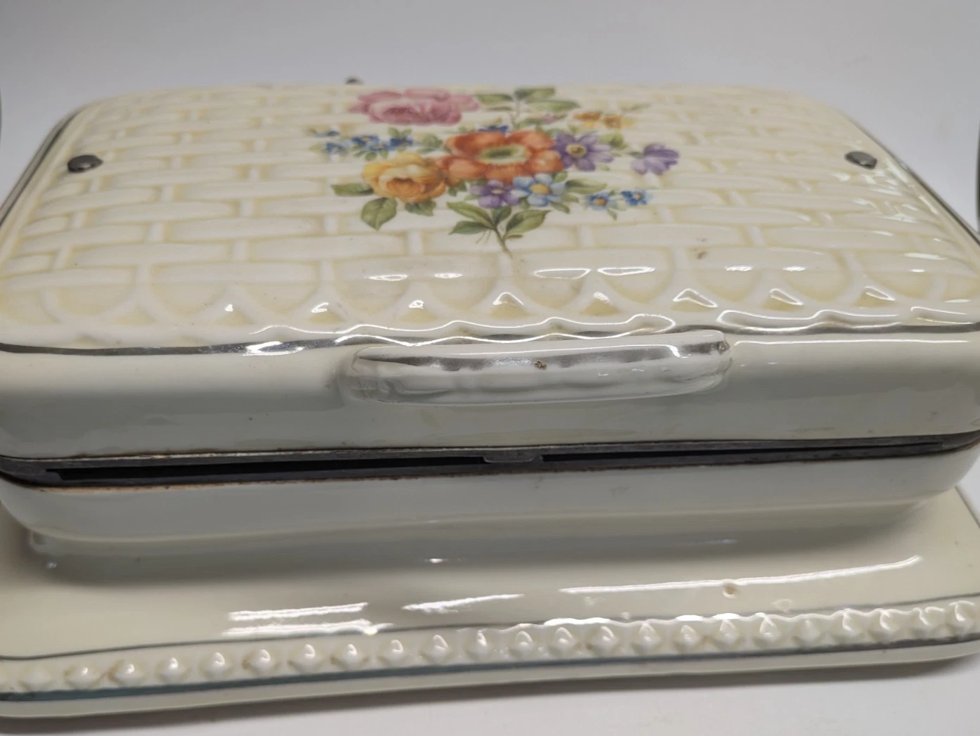Porcellar porcelain no 5004 antique sandwich toaster grill tested works great