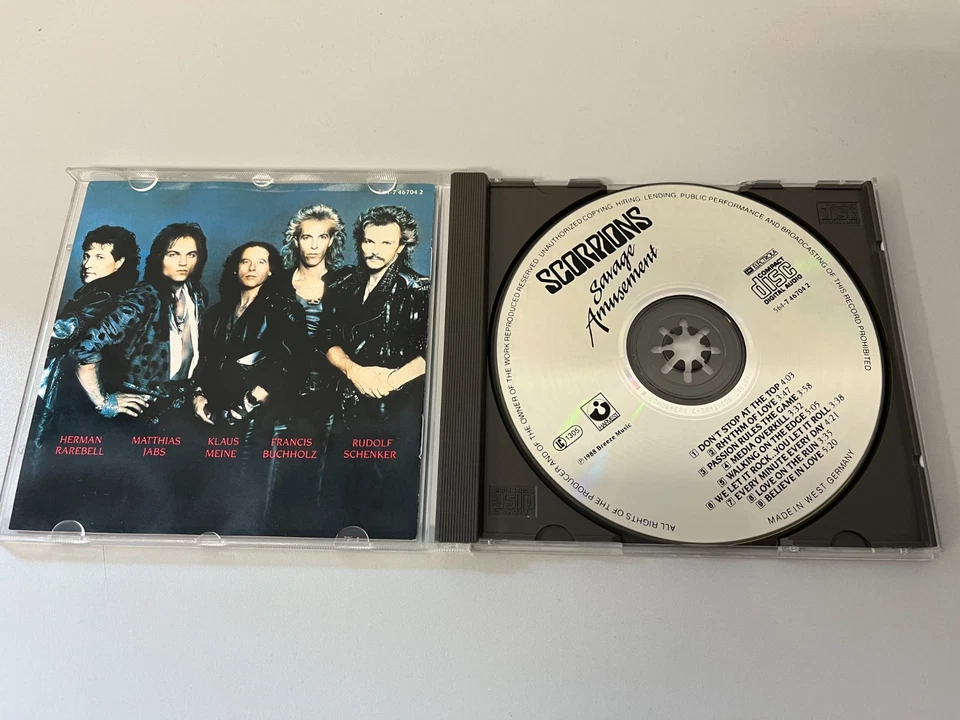 Scorpions – Savage Amusement - CD © 1988 - Passion Rules The Game,Rhythm Of Love - Bild 2 von 3
