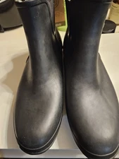 Bogs Amanda Plush II Chelsea Women's Size 12 Boots, Black, W12 New No Box 