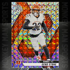 2025 Mosaic - Geno Stone - #186 MOSAIC SILVER BENGALS MINT