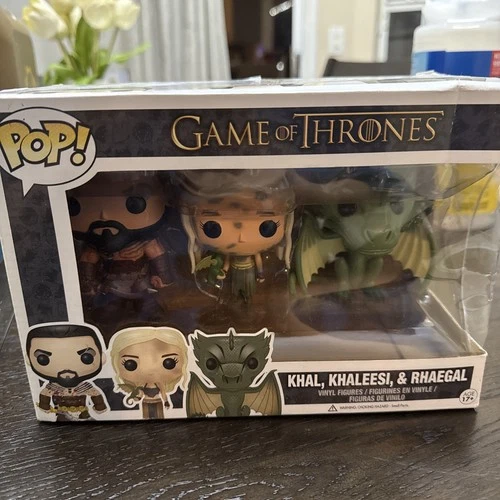 Funko POP Game of Thrones 3-Pack - Khal, Khaleesi, And Rhaegal