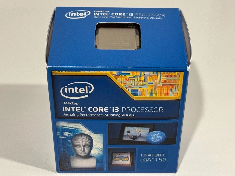 Intel Core i3-4130T 2.90GHz 3MB L3 Cache LGA1150 CPU Processor SR1NN w/Heatsink - Image 2 of 4