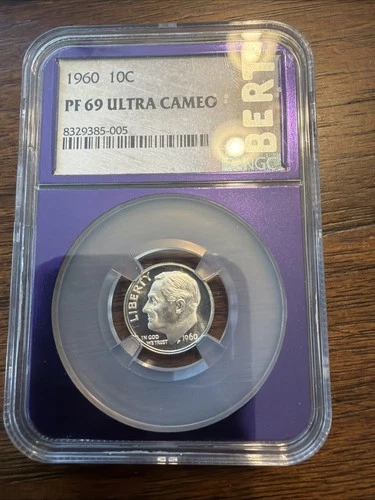 1960 10c PF 69 Ultra Cameo