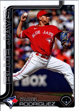 2025 Topps #694 Yariel Rodriguez Toronto Blue Jays