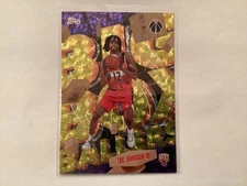 Tre Johnson 2025-26 Topps Flagship Big Box Ballers Rookie Card # BB-6 Wizards