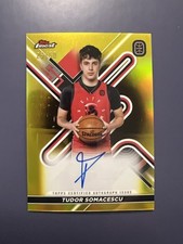 2022-23 Topps Finest OTE Tudor Somacescu Gold Auto Refractor  SP /50