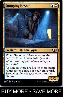Snooping Newsie 222 Streets of New Capenna Gist